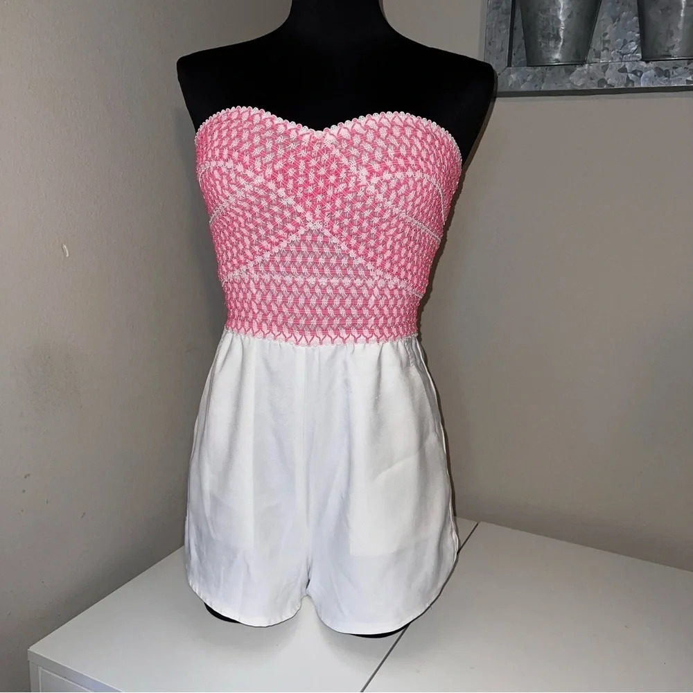 Wow Couture Strapless Romper Size Small - Picture 1 of 8